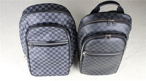 louis vuitton damier backpack real vs fake|Louis Vuitton josh backpack.